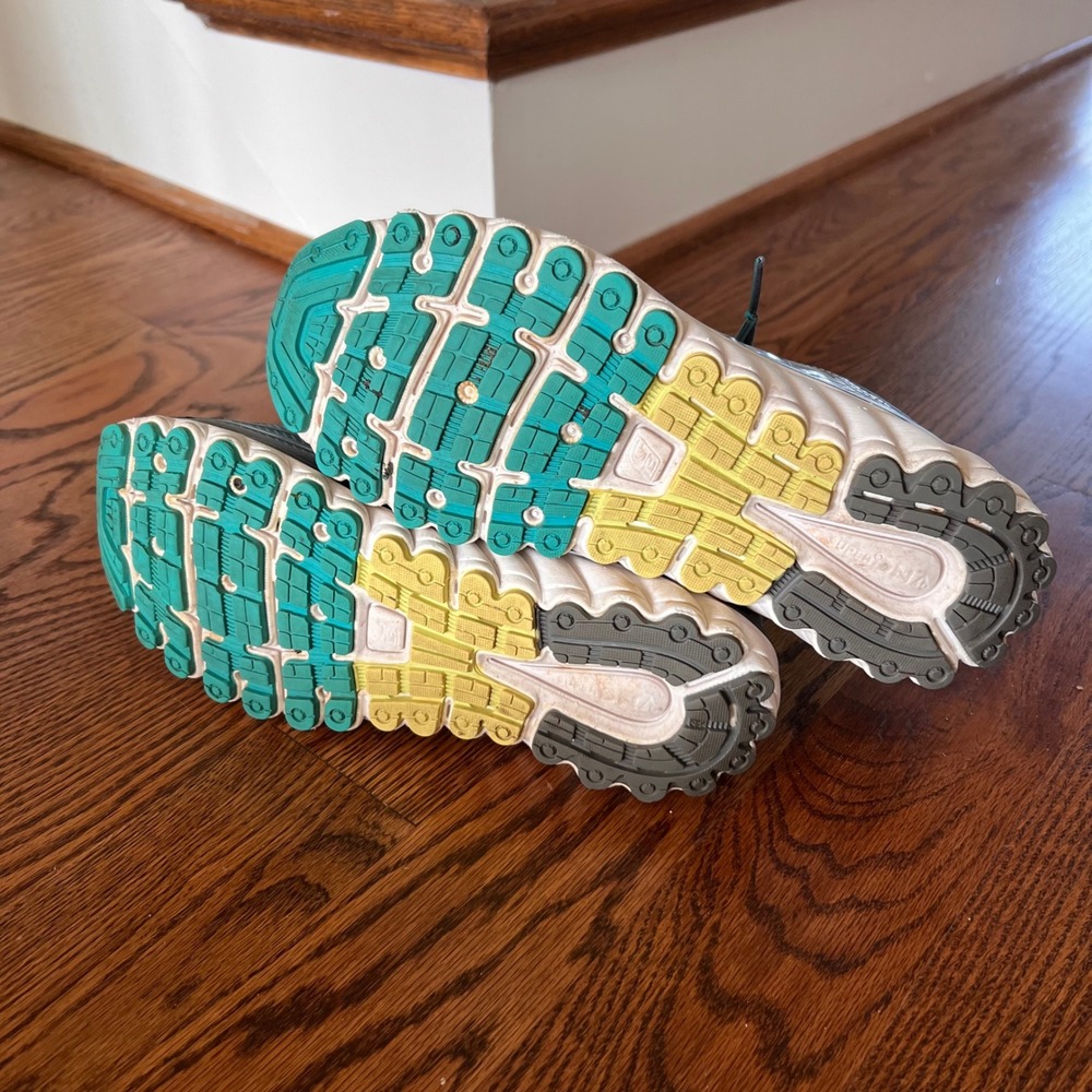 Brooks Glycerin 13 Womens 10 Running Shoes Teal Silver Sneakers 1201971B030 - Picture 8 of 14